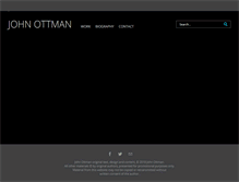 Tablet Screenshot of johnottman.com